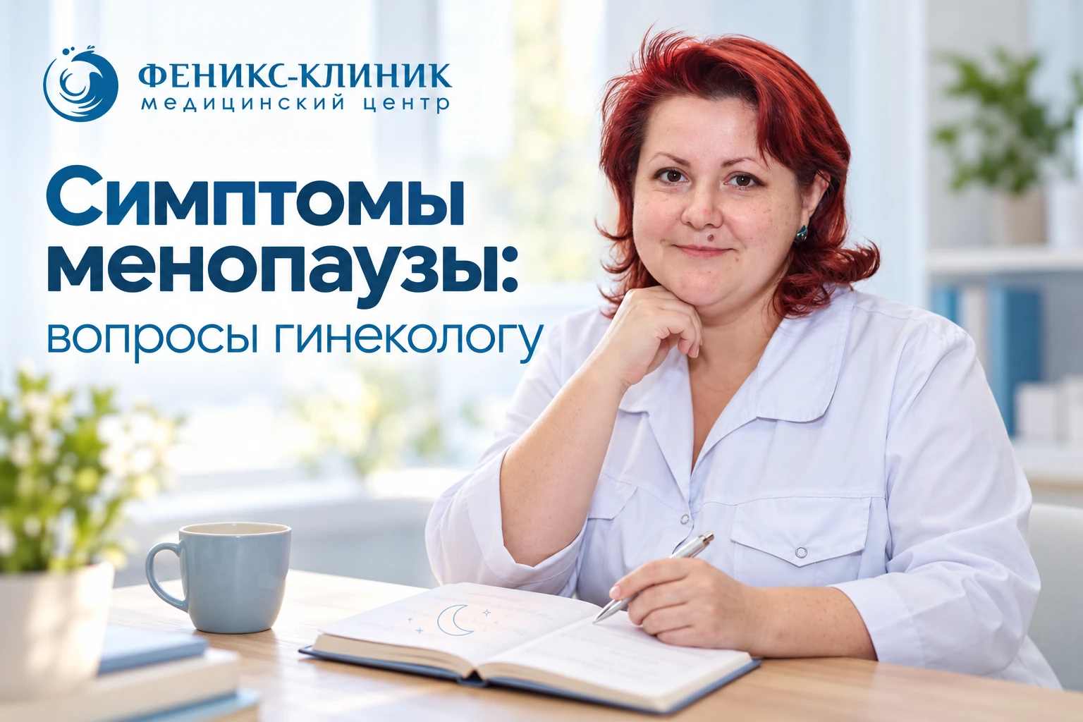 Иллюстрация к статье «Симптомы в период менопаузы: что обсудить с гинекологом»