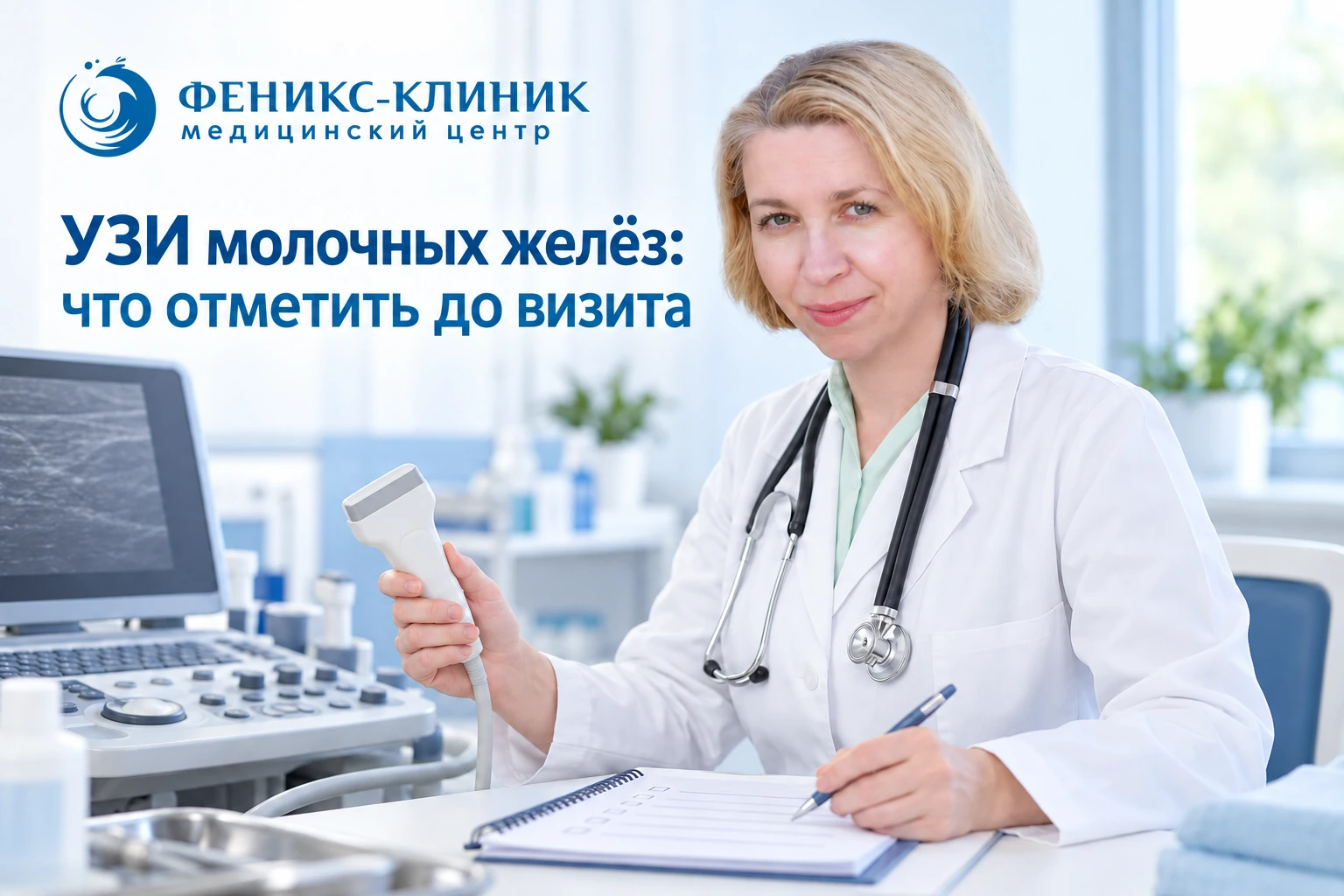 Иллюстрация к статье «УЗИ молочных желёз: какие изменения самочувствия важно отметить до визита»
