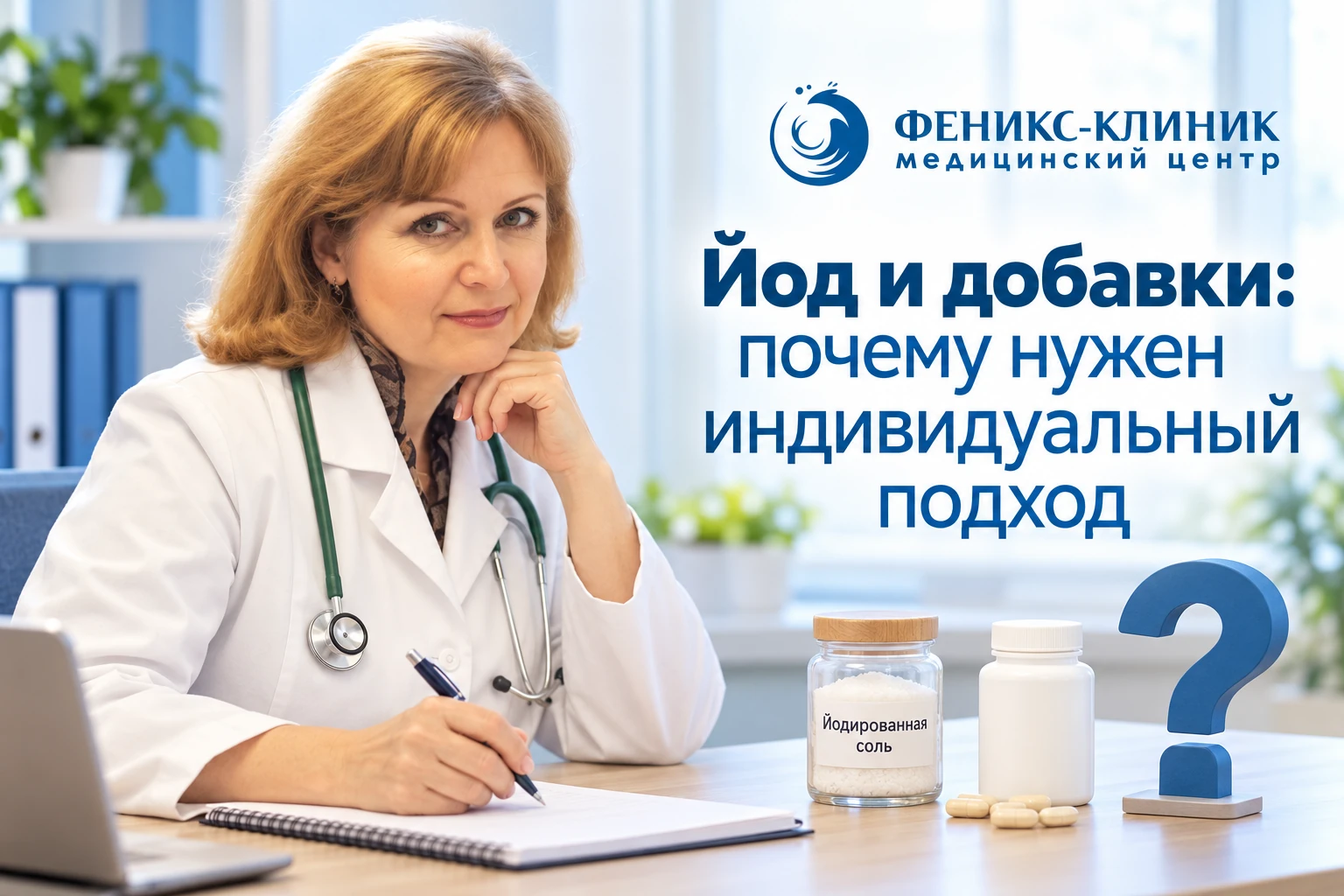 Иллюстрация к статье «Йод и добавки при заболеваниях щитовидной железы: почему нужен индивидуальный подход»
